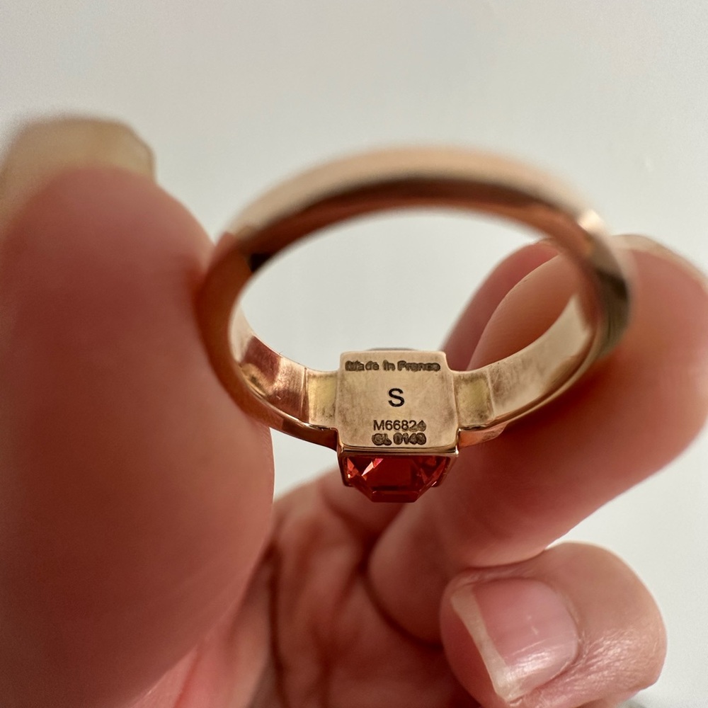 Purple and Red LV Gamble Ring Size 6 - Picture 4 of 5